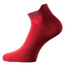 Elastic Sport Red Socks